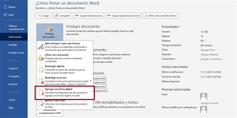 Cómo firmar un documento Word Tutologic