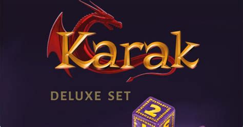 Karak: Deluxe Set | Board Game Accessory | BoardGameGeek