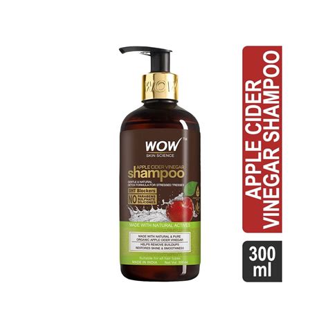 Wow Skin Science Apple Cider Vinegar Shampoo 300 Ml Price Buy Online At Best Price In India