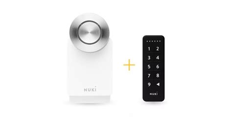 Nuki Keypad Combo Pro Ncuietoare Nuki Smart White Smart Ro