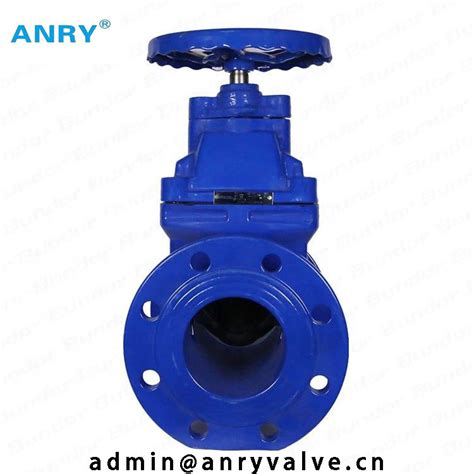 Flanged Rf Ductile Iron Ggg403 Din Standard Non Rising Stem Gate Valve