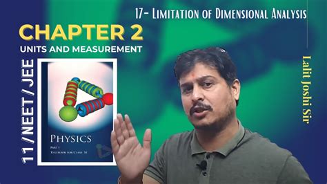 Physics Class Chapter Units And Measurements Limitation Of