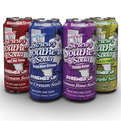 Buy Screws Southern Soda Screws Southern Soda Variety Pack 4