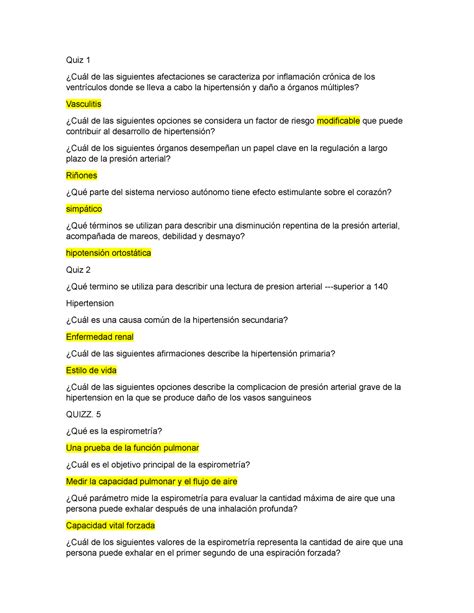 Guia Fisio Quiz 1 Cuál de las siguientes afectaciones se caracteriza