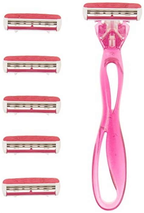 bic simply soleil click  womens disposable razor  handles