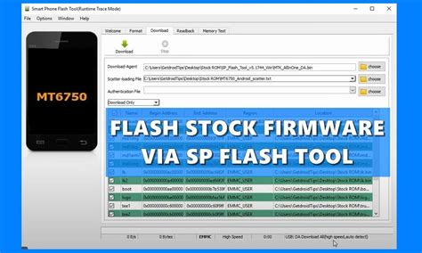 What Is SP Flash Tool How To Flash Stock Firmware Using SP Flash Tool