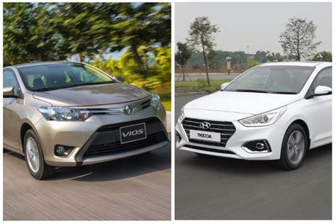 So S Nh Hyundai Accent Vs Toyota Vios Ai L Vua Sedan H Ng B