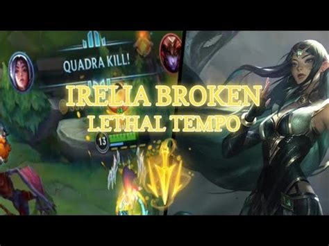 Irelia Lethal Tempo Is OP Irelia Build LEAGUE OF LEGEND WILD RIFT