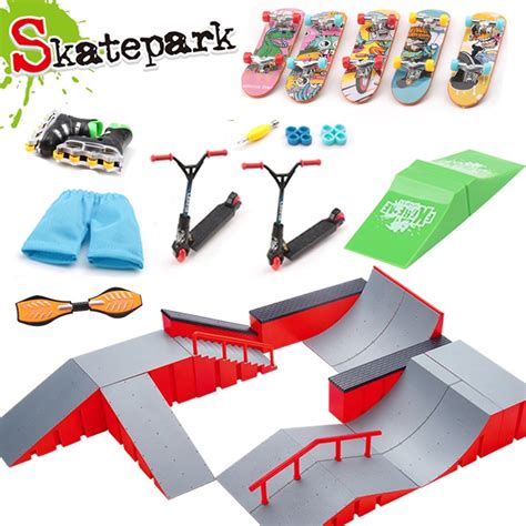 Kit Mini Skate De Dedo Pista De Skate De Dedo Pista Brinquedo