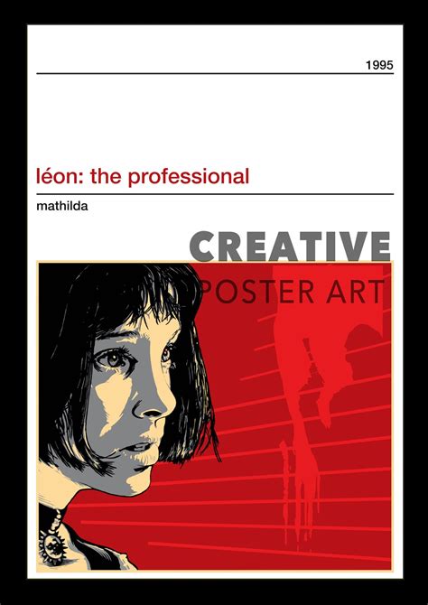 Leon Poster Leon Movie Posterhome Decor Wall Art Film Movie - Etsy