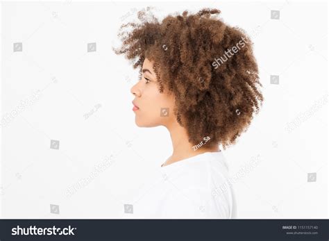 African American Woman Face Profile Isolated Stock Photo 1151157140 | Shutterstock