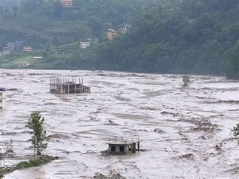 Massive Floods And Landslides In Melamchi With Video Onine Video Nepal