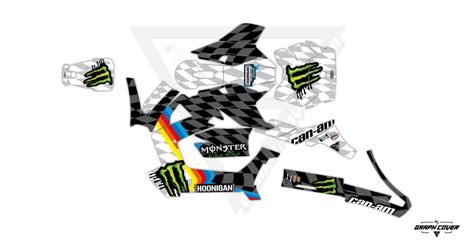 Can Am Ryker Kb Wrc Graphcover French Manufacturer Of High Quality Standard And Custom