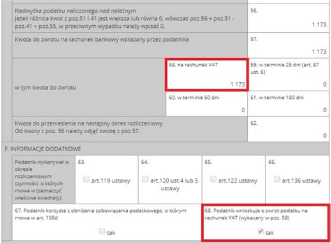 Zwrot Podatku Na Rachunek Vat W Terminie Dni Pomoc Serwisu Ifirma