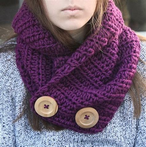 Crochet Pattern Crochet Scarf Pattern Crochet Cowl Pattern Crochet