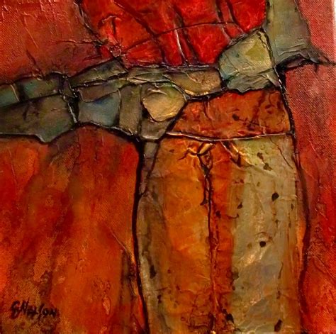 Carol Nelson Fine Art Blog Canyon Colors Daily Painter Mixed Media