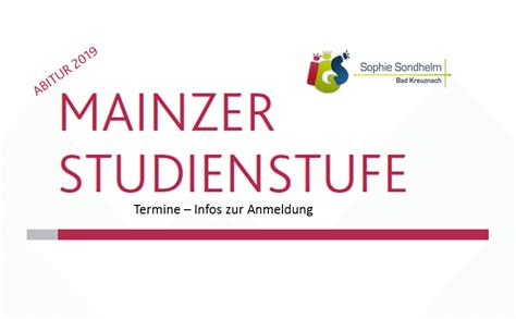 Ergebnis Der Anmeldung Zur Oberstufe MSS IGS Sophie Sondhelm Bad