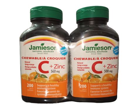 Jamieson Zinc 50 Mg Timed Release 200 Tablets Mcgi Free Store