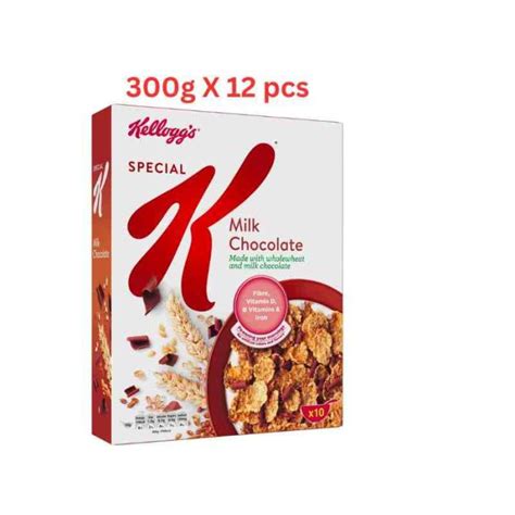 Kellogg S Special K Milk Chocolate Pack Of 12 X 300g