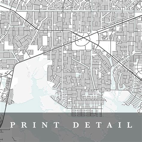 North Port Map North Port Florida City Map Home Town Map - Etsy