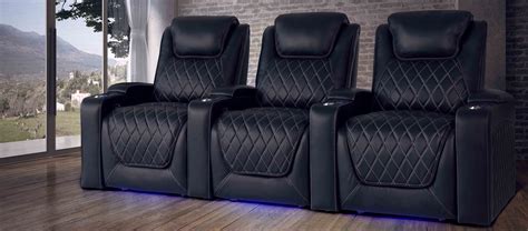 Get Luxury Leather Theater Seating at Home with Valencia’s Oslo