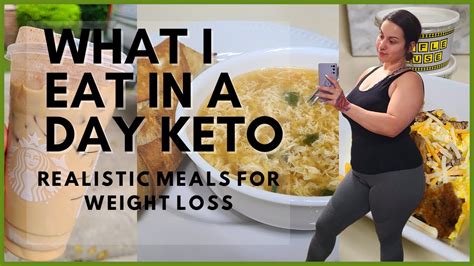 Vlogmas Day What I Eat In A Day Keto Realistic Meals Weight