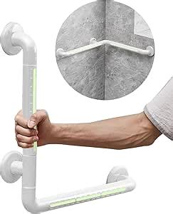 Amazon L Shaped Grab Bar For Elderly For Wall 16x16 Inch Angled