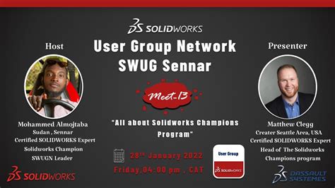 All About Solidworks Champions Program With Matthew Clegg Youtube