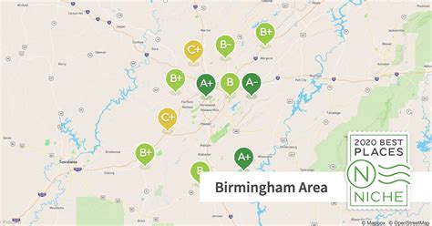 Birmingham Area Zip Code Map