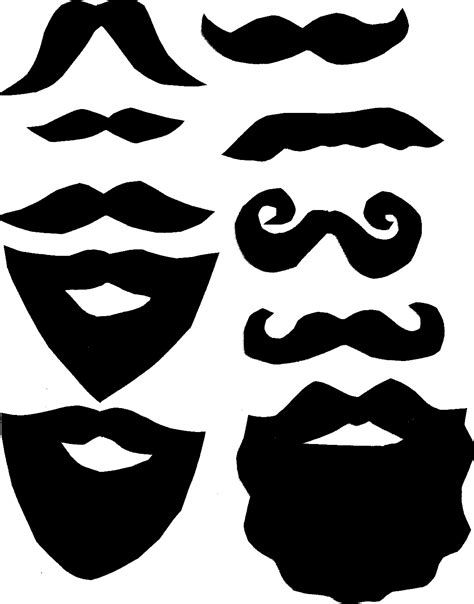 Beard Template Printable - ClipArt Best