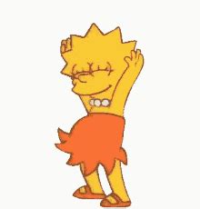 Lisa Bailando Dance GIF - Lisa Bailando Dance Lisa Simpson - GIF-ləri ...