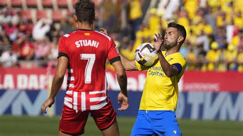 Girona 1 1 Cádiz La Liga Resultado resumen y estadísticas del partido