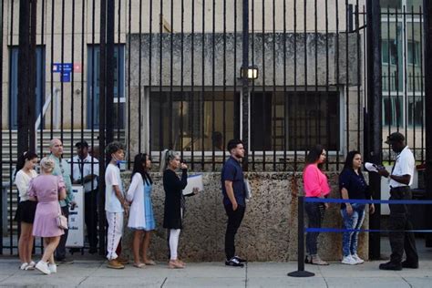 U.S. Embassy in Cuba Resumes Full Immigrant Visa Processing for First Time Since 2017