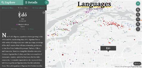 Maps Mania Languages Of New York