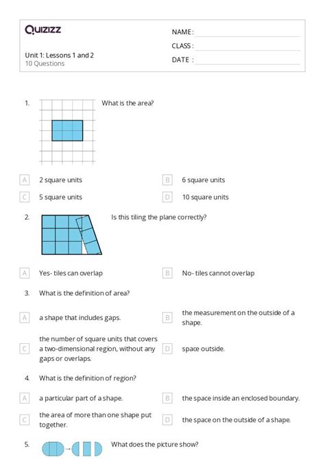 50 Decomposing Shapes Worksheets For 5th Grade On Quizizz Free And Printable