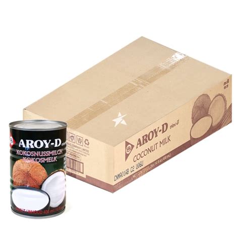 Aroy D Coconut Milk 400ml Box Of 24 Starry Mart