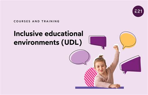 Inclusive Educational Environments Udl Escuela21