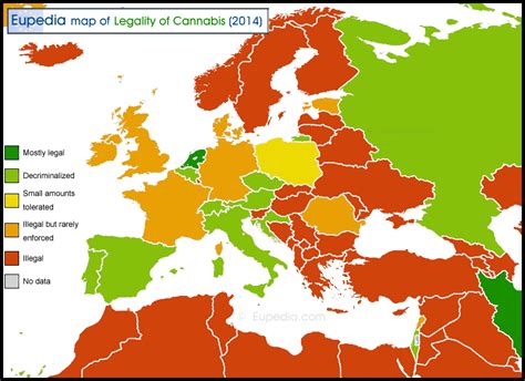 Marijuana Legality World Map