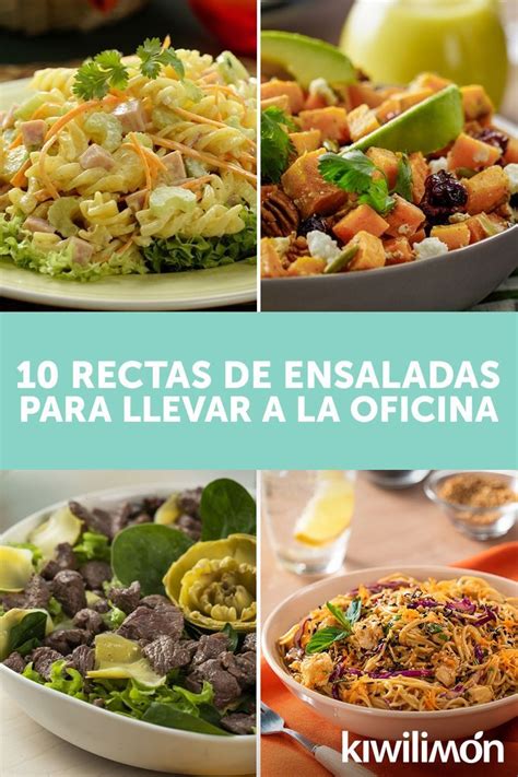 Recetas De Ensaladas Saludables Para Llevar A La Oficina Ensaladas