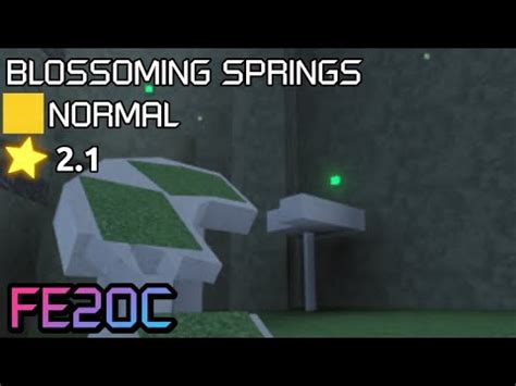 Fe Oc Blossoming Springs Youtube