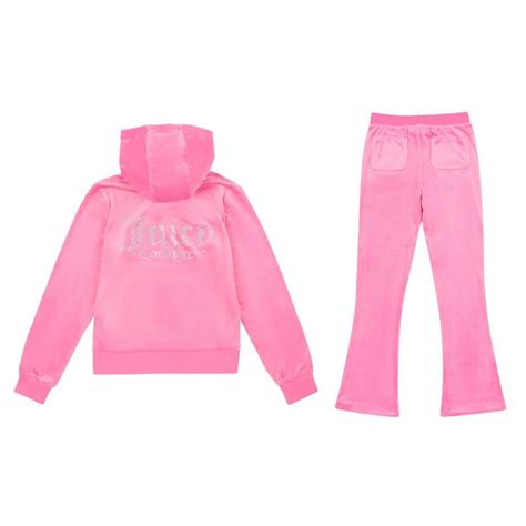 JUICY COUTURE BRIGHT PINK SOFT VELOUR TRACKSUIT - 15-16Y in 2024 ...