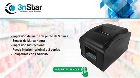 Impresora Matricial Nstar Rpi E Red Memory Kings Lo Mejor En