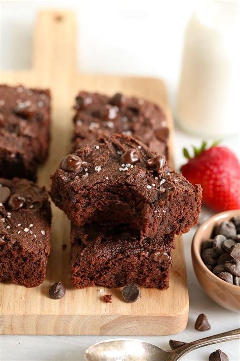 Best Healthy Brownies Super Fudgy Fit Foodie Finds