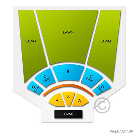 Walmart Amp Seating Chart