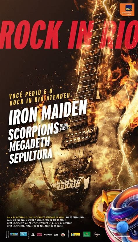 Gli IRON MAIDEN Suoneranno In Apertura Agli SCORPIONS A Rock In Rio