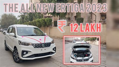 2023 New Maruti Suzuki Ertiga VXI CNG Details Specs Everything You