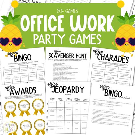 Team Building Games for Work Office Games Activities Bundle Ice Breaker ...