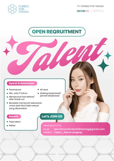 Lowongan Kerja Talent Content Creator Di PT Forbes Titik Terang