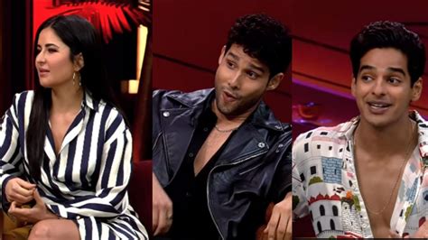 KWK 7 Katrina Kaif Siddhant Chaturvedi And Ishaan Khatter Will Bring