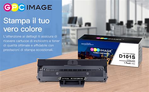 GPC Image Compatibili Sostituzione Per Samsung MLT D101S Cartuccia Di